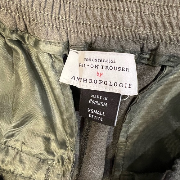 Anthropologie The Essential Crepe Pants in Moss - Picture 5 of 6